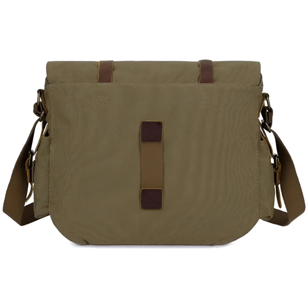 Canvas Schoudertas Heren – Ruime Crossbody Werktas