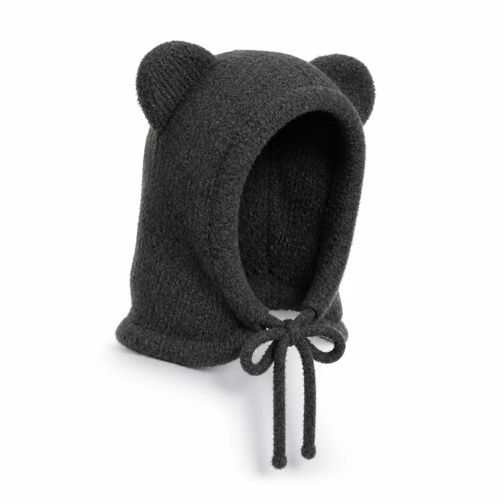 Capuchonmuts Gebreid – met Pluche Dierenoren