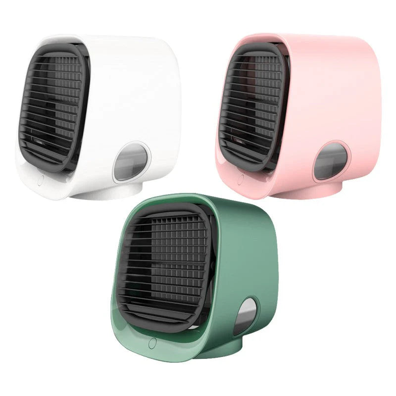 Compacte Airco 2-in-1 – Luchtkoeler & Luchtbevochtiger voor Thuis of Kantoor