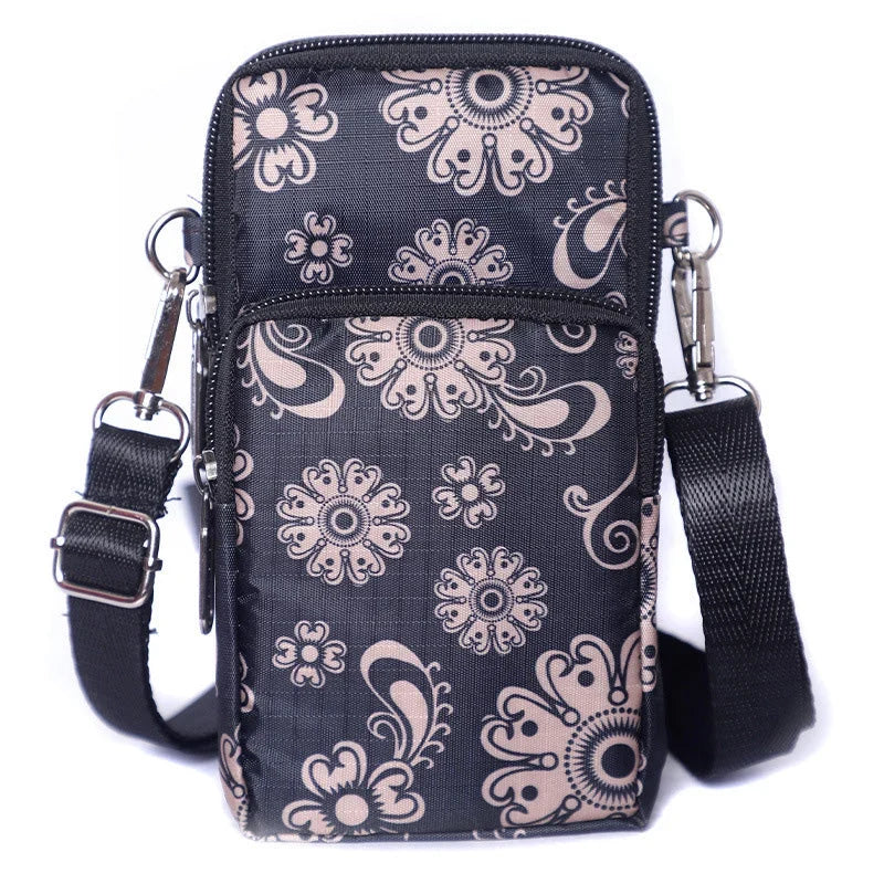 Crossbodytas Compact – met Drie Vakken