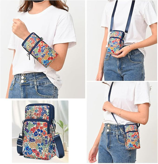 Crossbodytas Compact – met Drie Vakken