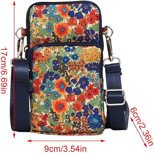 Crossbodytas Compact – met Drie Vakken