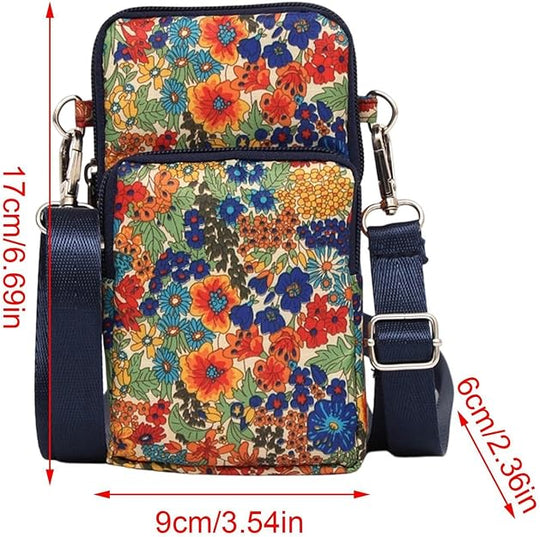 Crossbodytas Compact – met Drie Vakken
