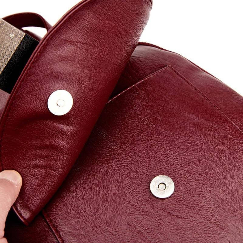 Dames Rugzak – Waterafstotend Leer, Elegant & Ruim