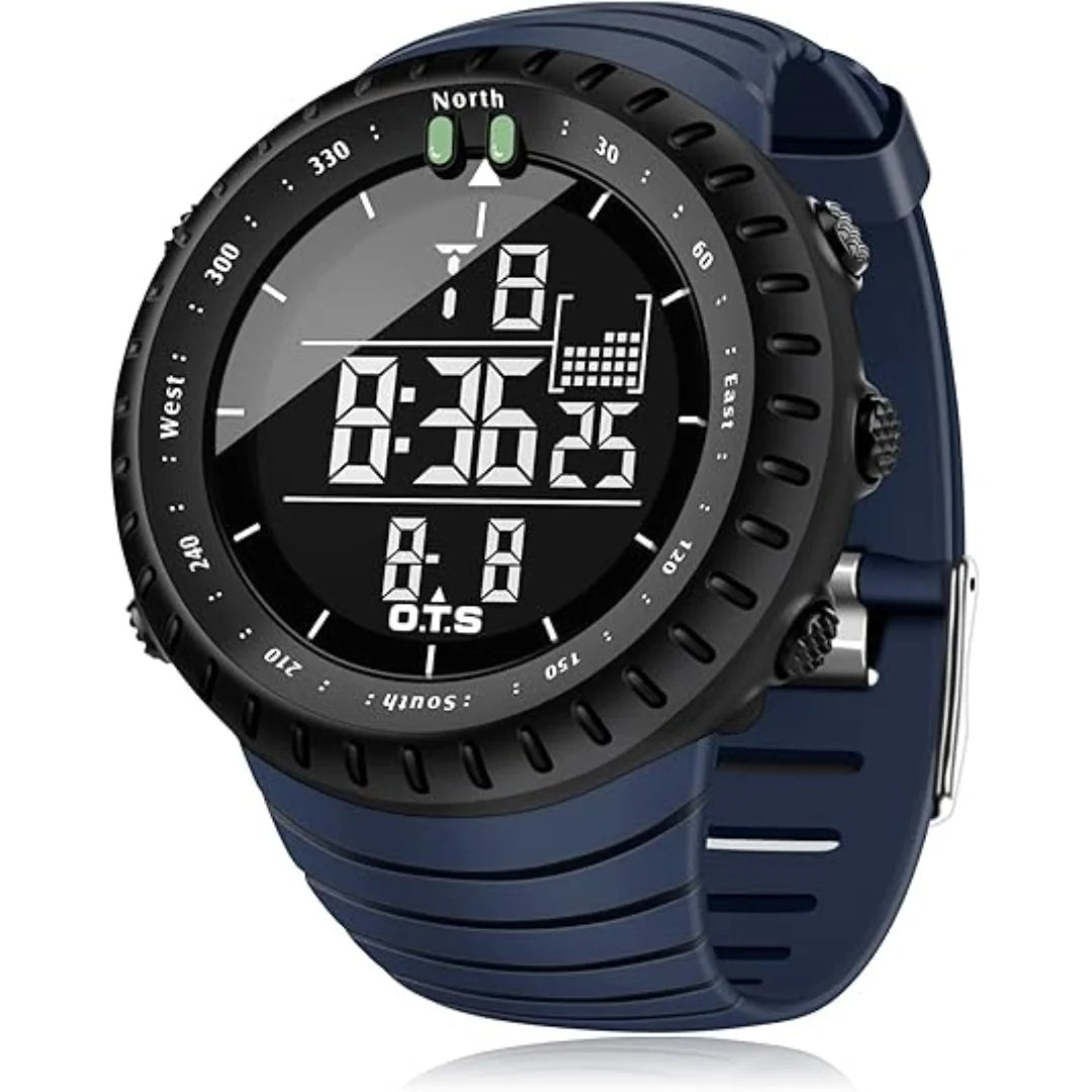 Digitaal Sporthorloge Heren – Waterdicht met Stopwatch