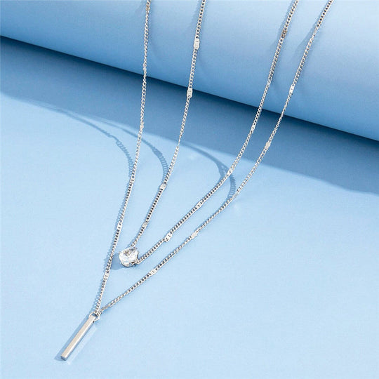 Neck Glitter | Gouden Hanger Ketting Set