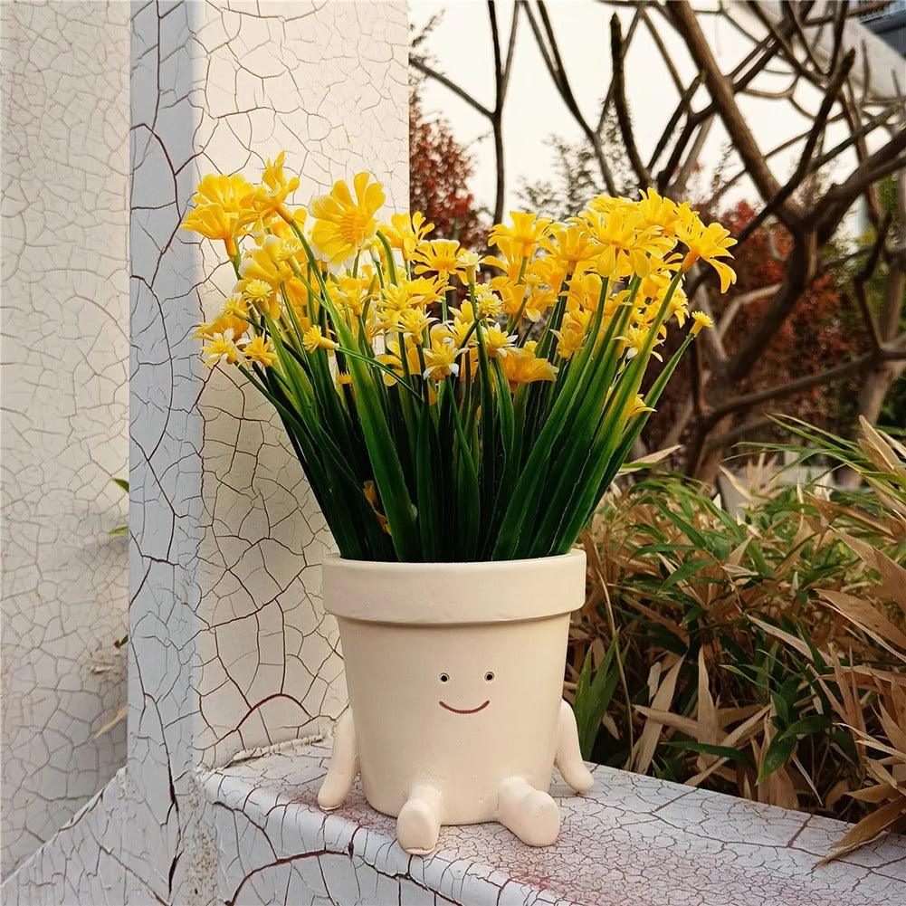 Vaso sospeso per piante grasse