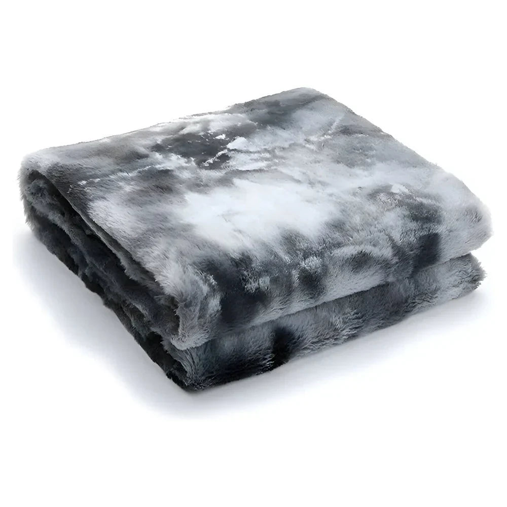 Fleecedeken Zacht – met Tie-dye Dessin