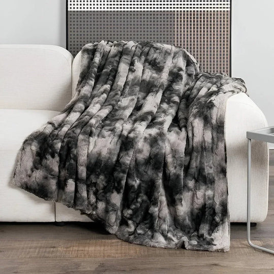 Fleecedeken Zacht – met Tie-dye Dessin