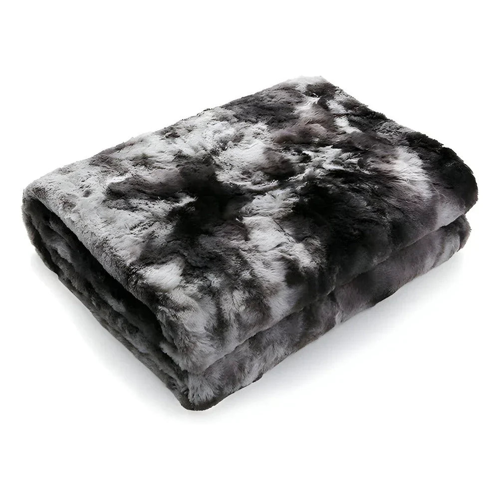 Fleecedeken Zacht – met Tie-dye Dessin