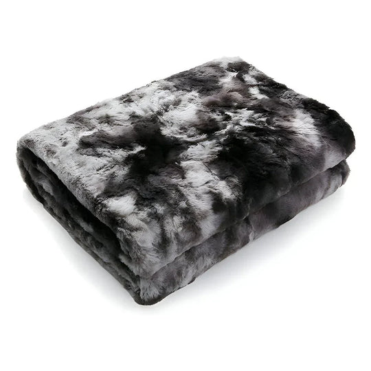 Fleecedeken Zacht – met Tie-dye Dessin