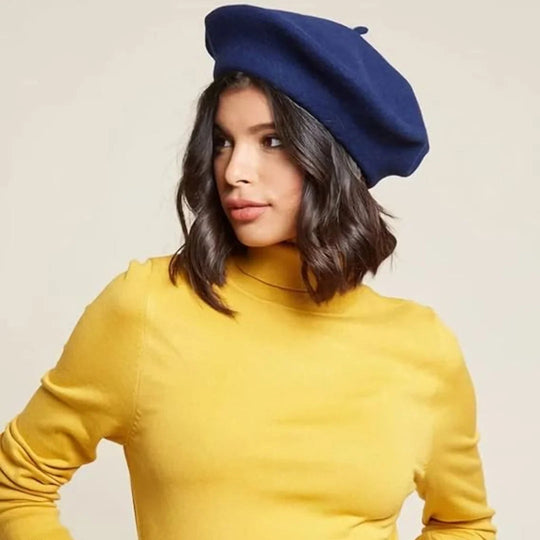 Franse Baret Wol – Klassieke Dames Baret