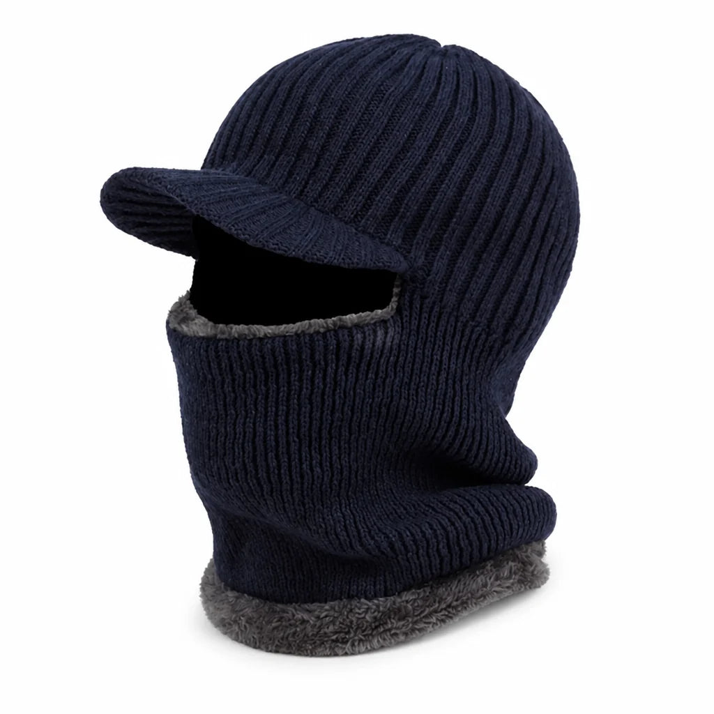 Gezichtsmasker Winter – Fleecegevoerd met Klep