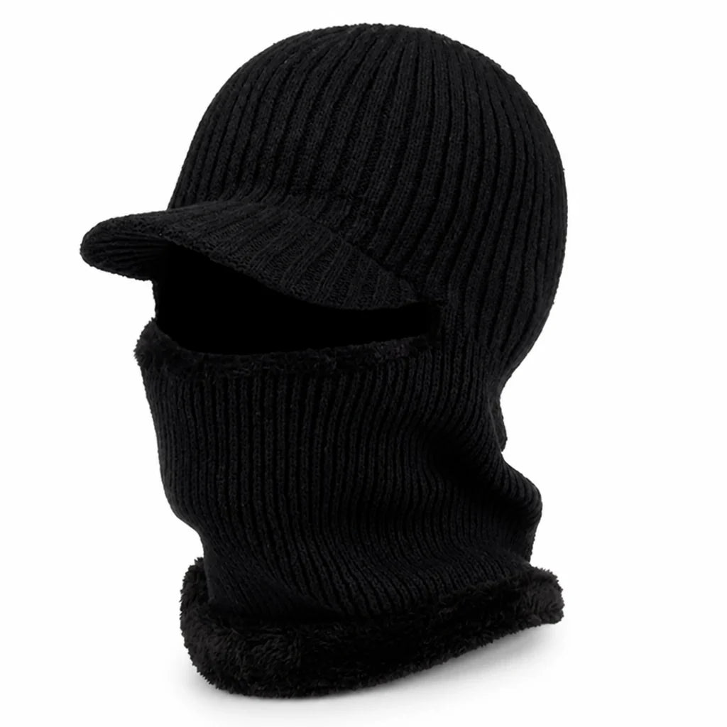 Gezichtsmasker Winter – Fleecegevoerd met Klep