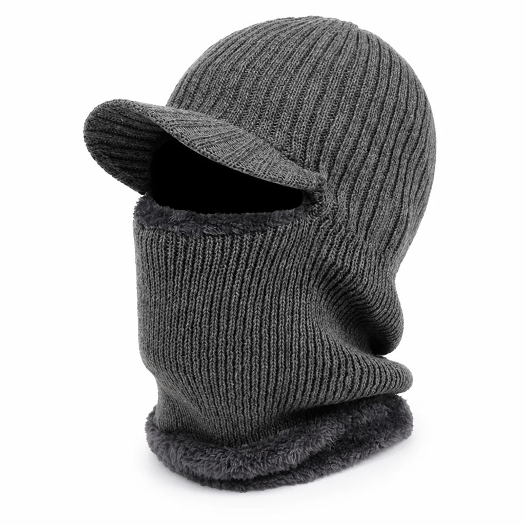 Gezichtsmasker Winter – Fleecegevoerd met Klep