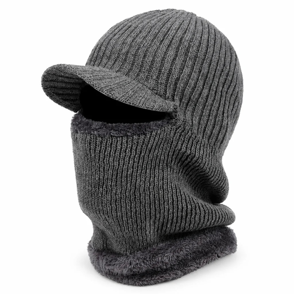 Gezichtsmasker Winter – Fleecegevoerd met Klep