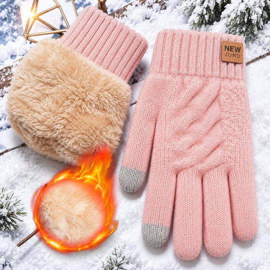 Handschoenen Dames – Touchscreen met Fleecevoering