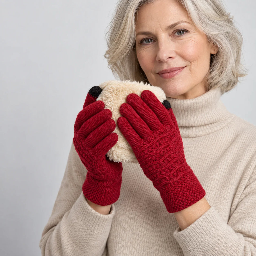 Handschoenen Dames – Touchscreen met Fleecevoering