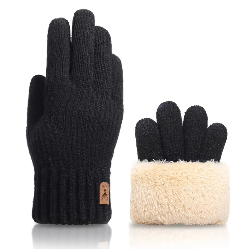 Handschoenen Gebreid – Warm met Touchscreen-Functie