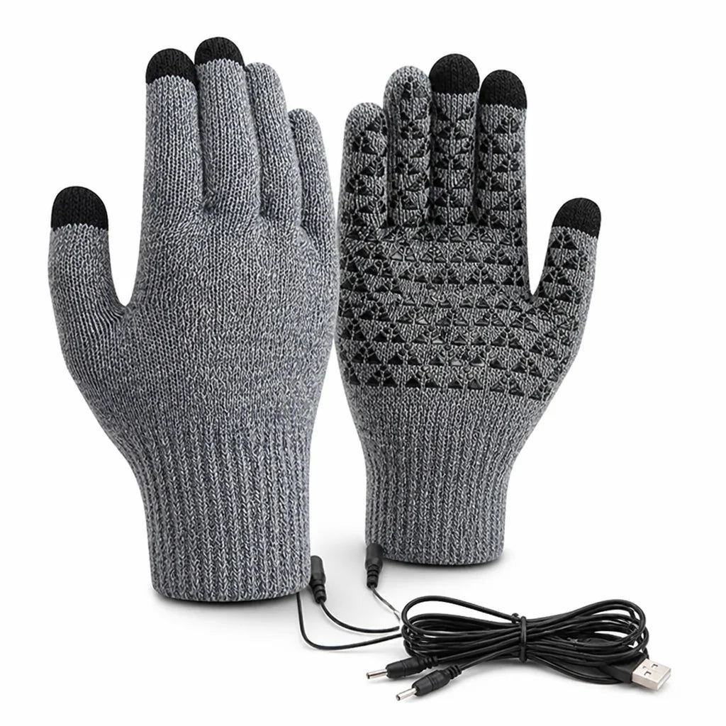 Handschoenen Verwarmd USB – met Touchscreen-Vingertoppen