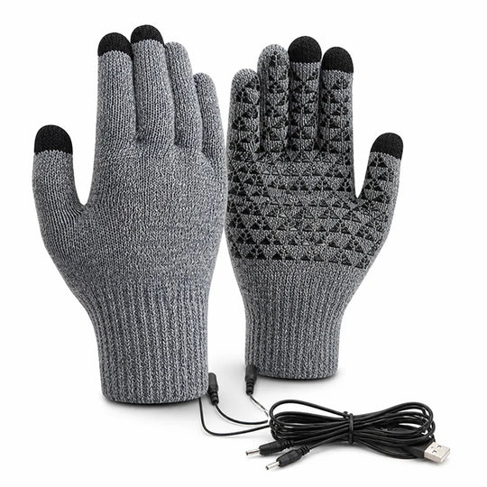 Handschoenen Verwarmd USB – met Touchscreen-Vingertoppen
