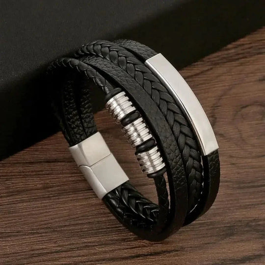 Heren Armband Leer – voor Casual en Formele Gelegenheden