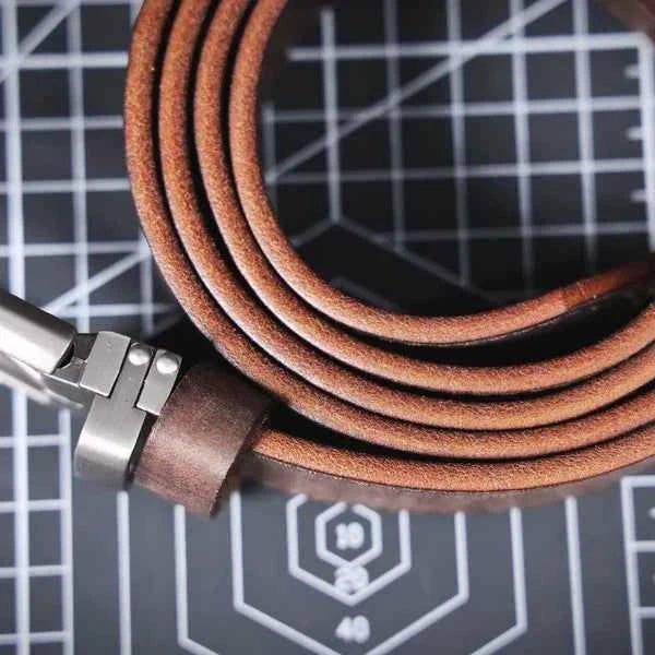 Heren Riem Leer – Klassiek met Moderne Gesp