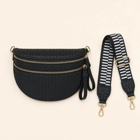 Heuptas Gevlochten – Ook als Crossbody te Dragen