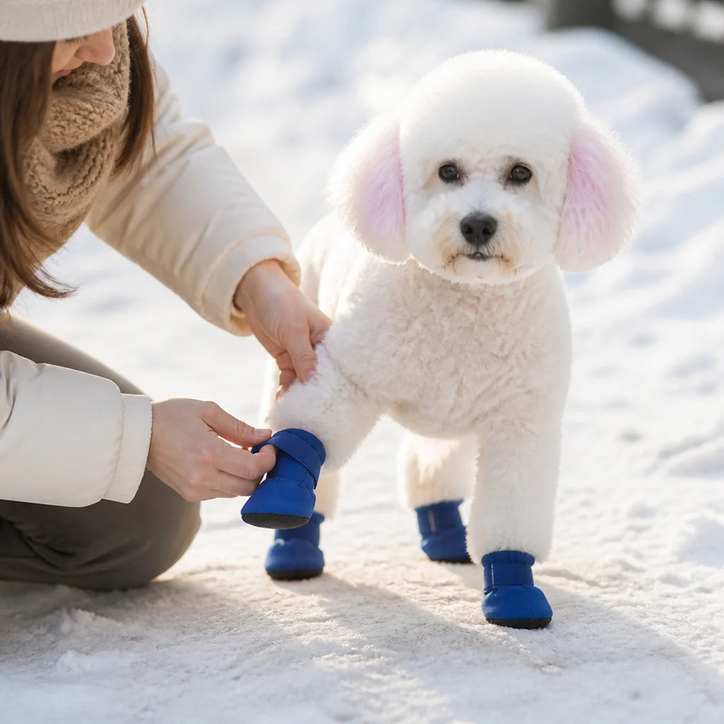 Hondenschoenen Winter – Waterdicht met Antislipzool