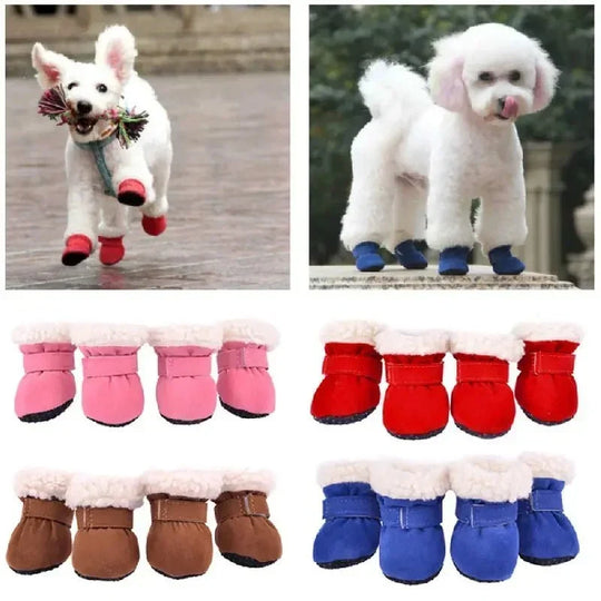 Hondenschoenen Winter – Waterdicht met Antislipzool