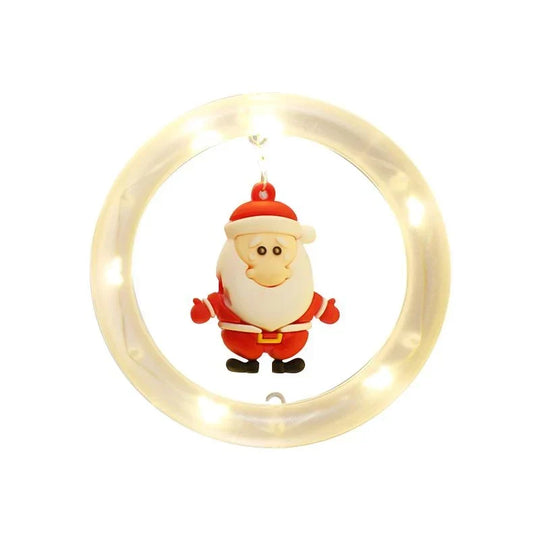 Kerstverlichting Raam – LED-Figuren in Warmwit