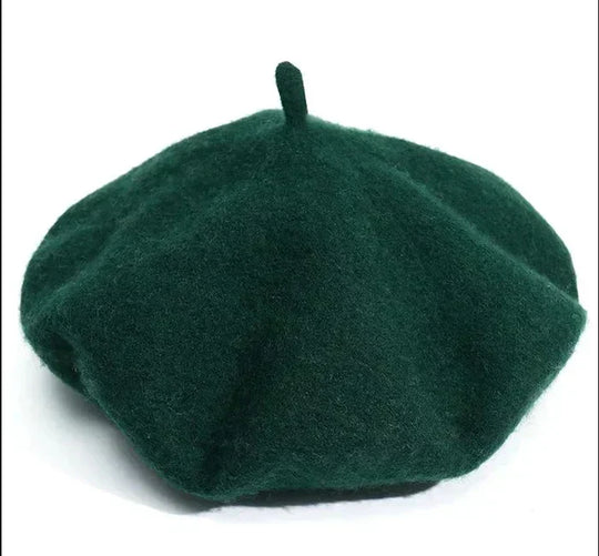 Klassieke Wollen Baret – Dames Baret in 12 Kleuren