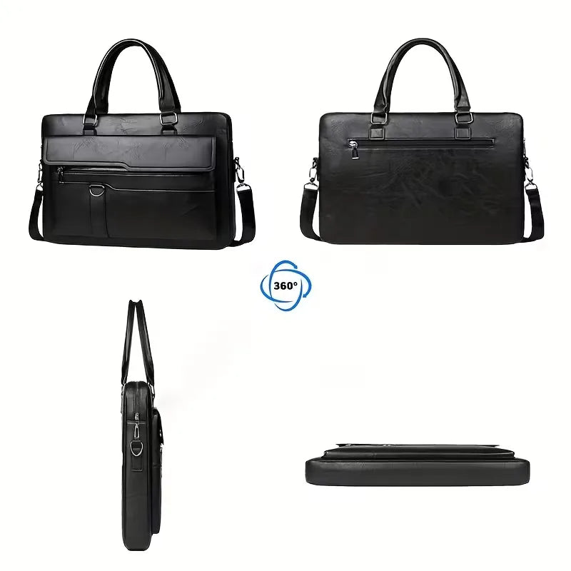 Laptoptas Grote Capaciteit – Ruime Aktetas voor Werk & Studie