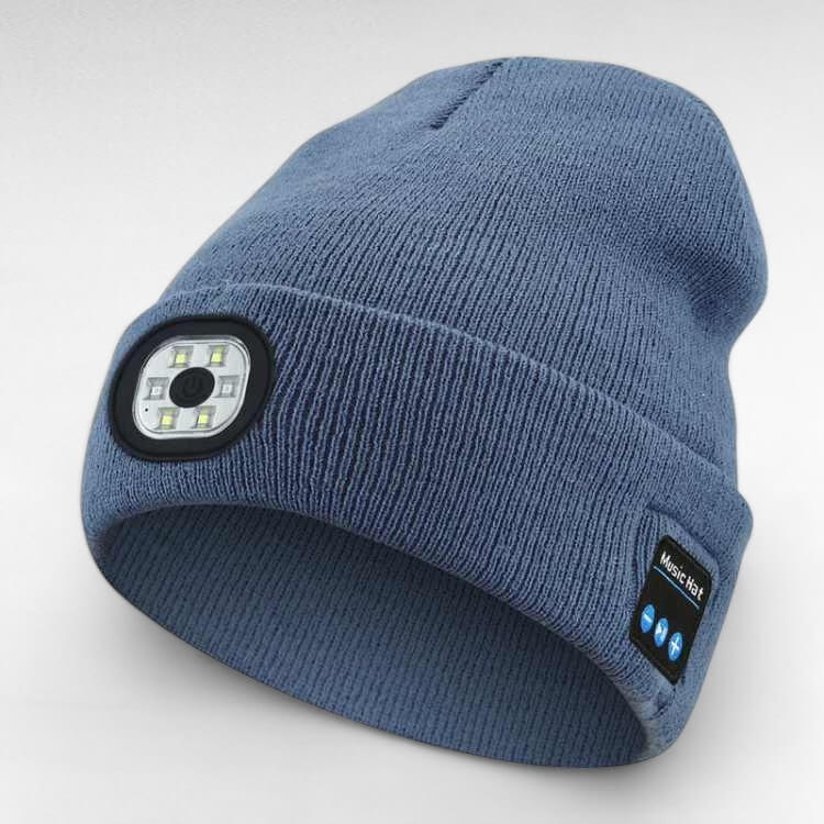 LED Bluetooth Muts – Beanie met Ingebouwde Koptelefoon & Licht