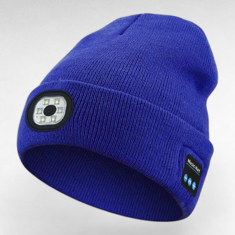 LED Bluetooth Muts – Beanie met Ingebouwde Koptelefoon & Licht