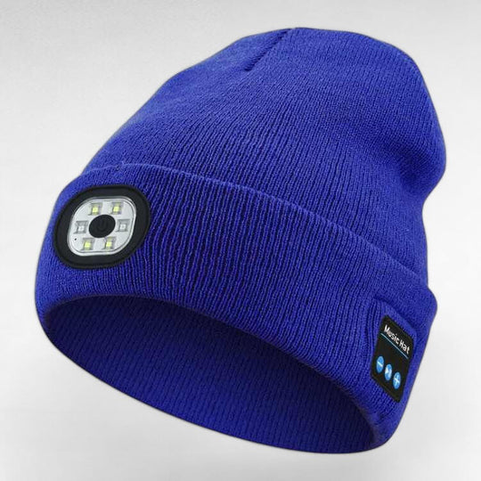 LED Bluetooth Muts – Beanie met Ingebouwde Koptelefoon & Licht