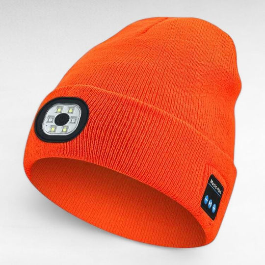 LED Bluetooth Muts – Beanie met Ingebouwde Koptelefoon & Licht