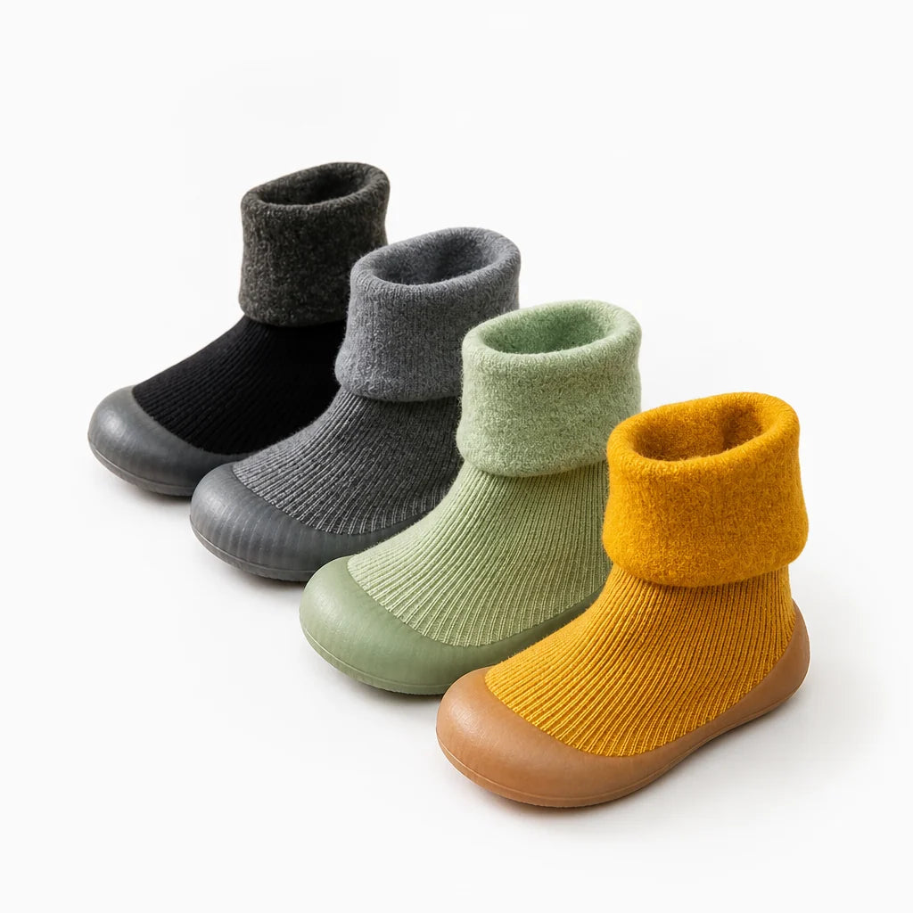 Loopsokschoenen Baby – Flexibel met Gripzool