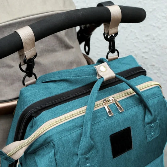 Luiertas Rugzak – 3-in-1 met Uitklapbaar Ligvlak