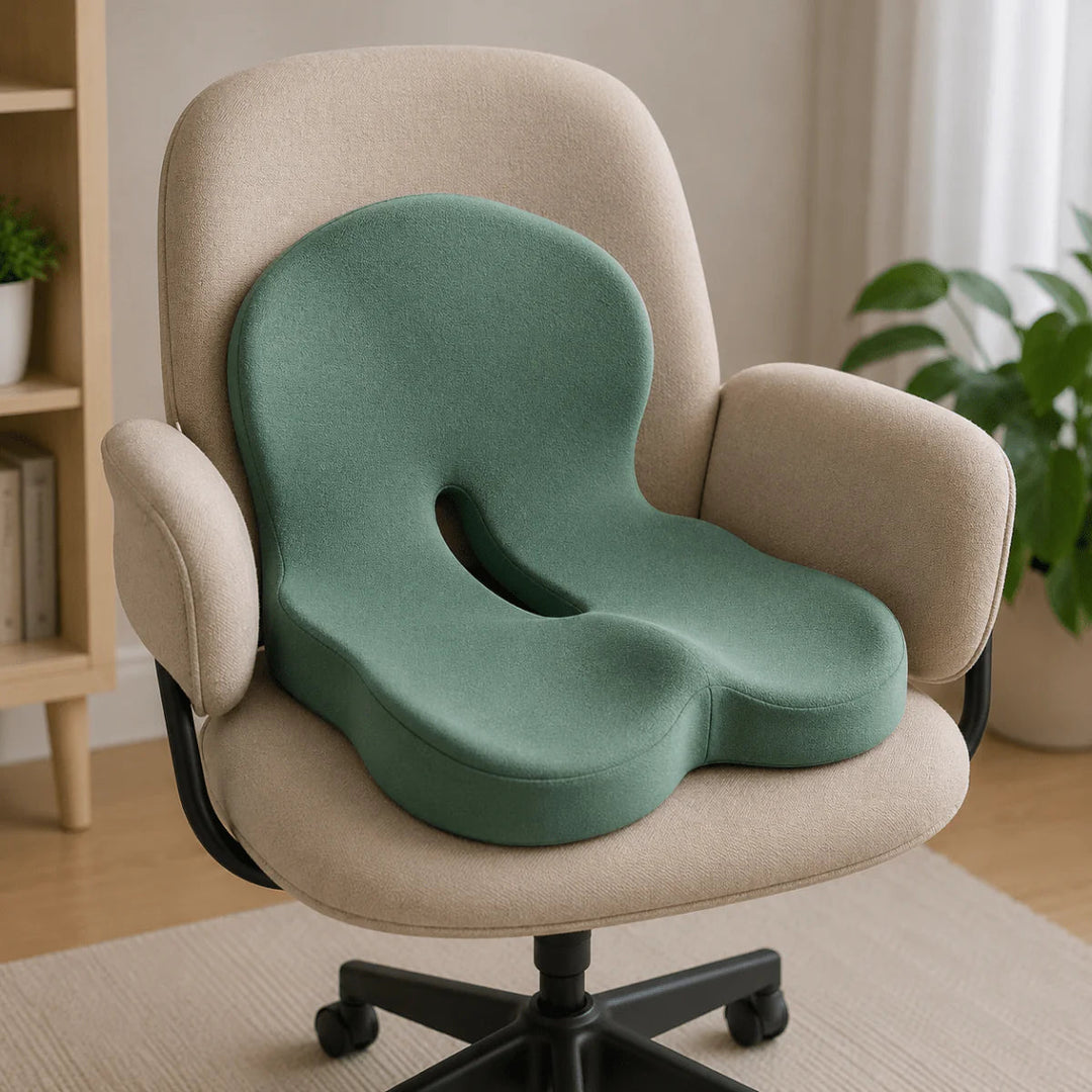 Memory Foam Kussen – Ergonomisch voor Nek & Slaaphouding
