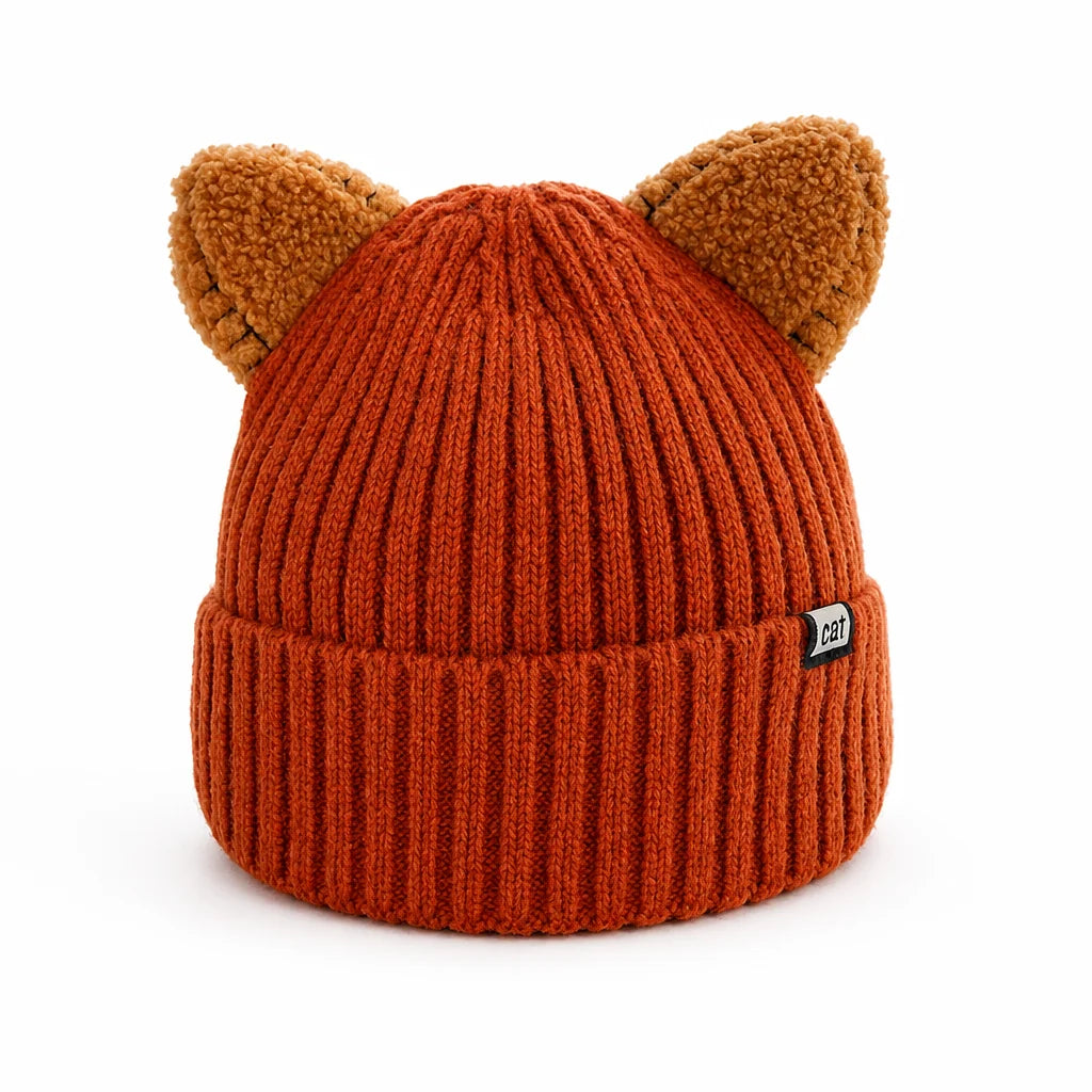 Muts Gebreid – met Kattenoren