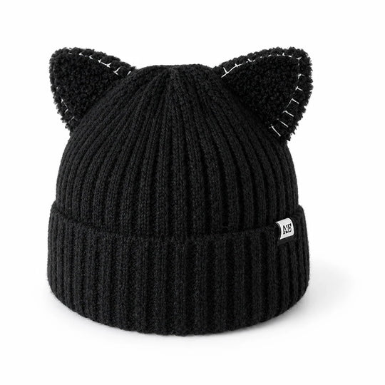 Muts Gebreid – met Kattenoren