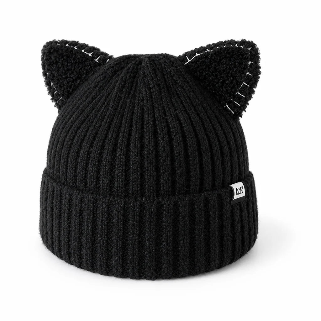 Muts Gebreid – met Kattenoren