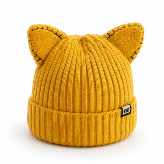 Muts Gebreid – met Kattenoren