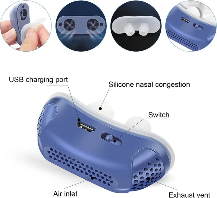 Neusapparaat Compact – USB-oplaadbaar met Bewaardoosje