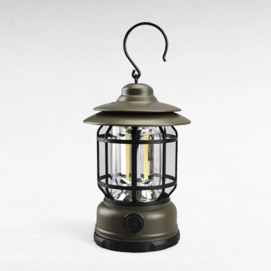 Oplaadbare Campinglamp – Vintage LED Lantaarn Dimbaar
