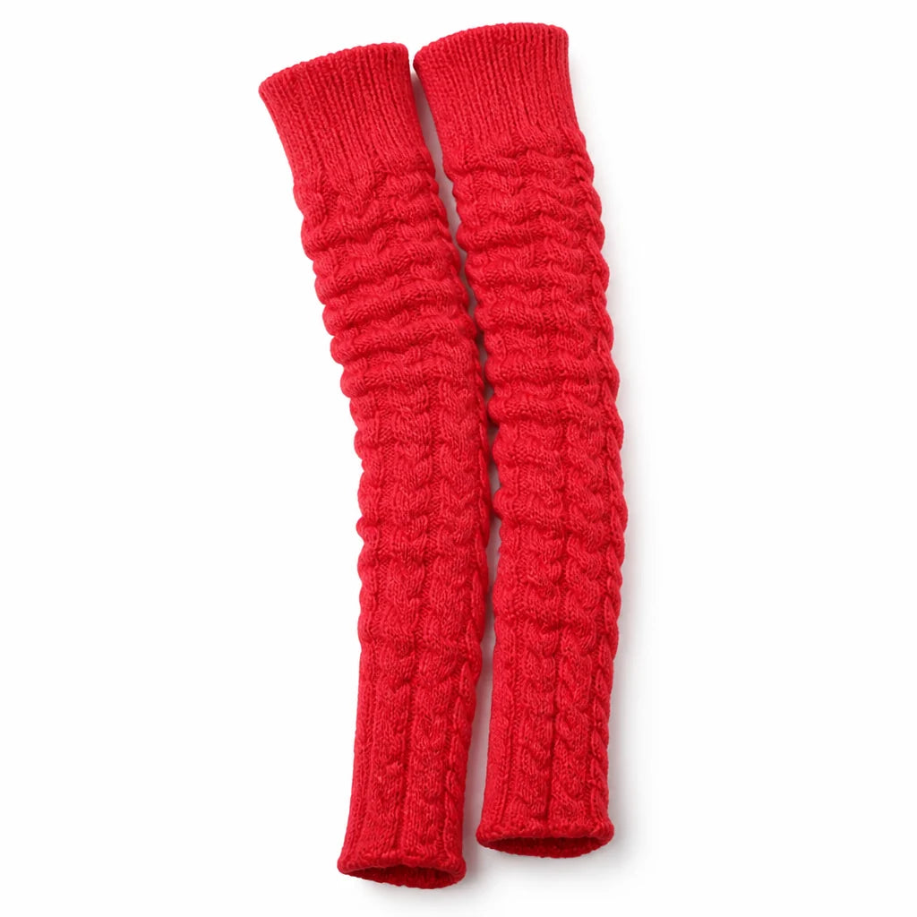 Overknee Sokken Gebreid – met Elastische Pasvorm