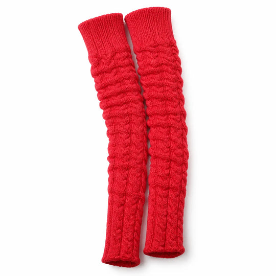 Overknee Sokken Gebreid – met Elastische Pasvorm