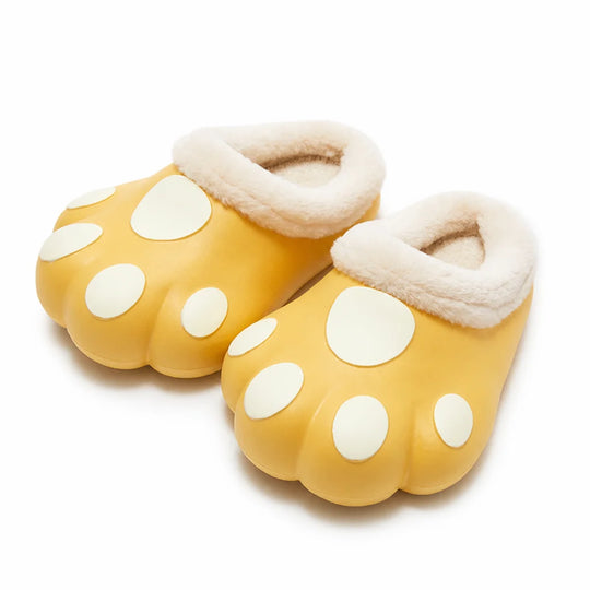Pantoffels Pluche – Kattenpootjes met Fleecevoering