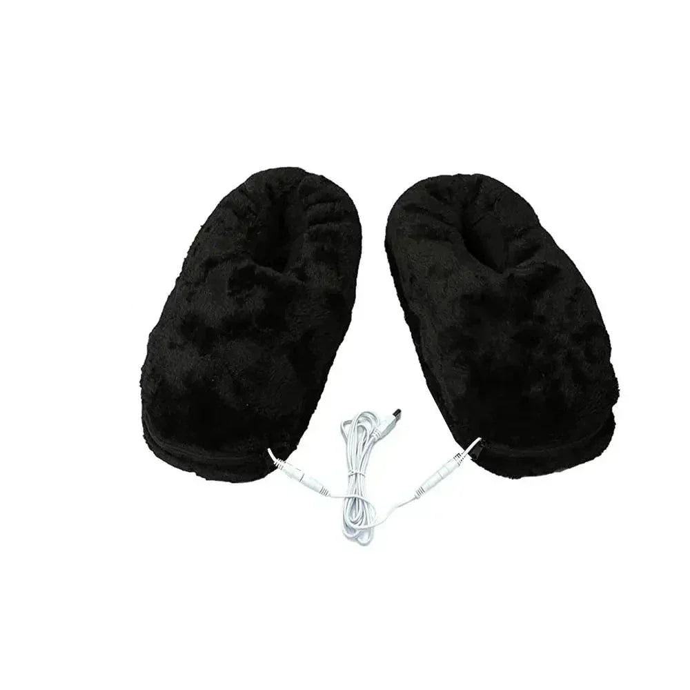 Pantoffels Verwarmd – USB-verwarming met Pluchevoering
